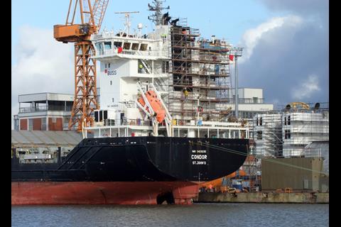 GDD completes more scrubber work (Photo Eckardt)